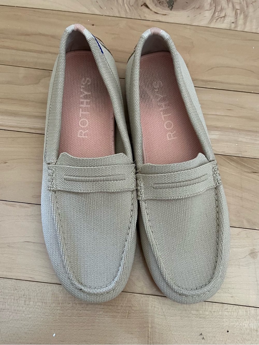 Rothy's The Daily Driver Loafer in Sesame - Picture 3 of 9